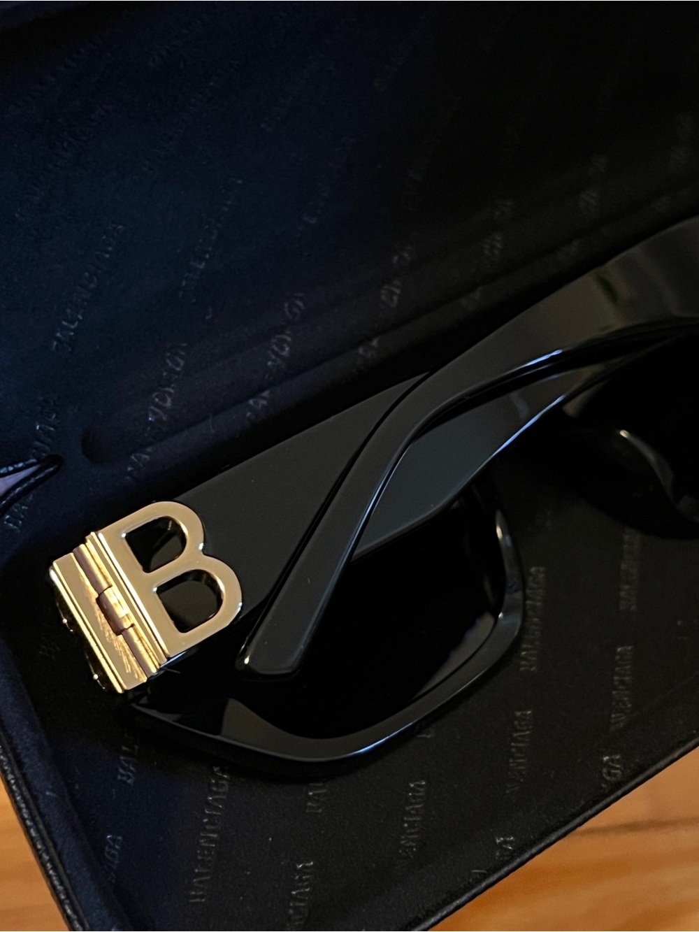 Balenciaga Black Sunglasses